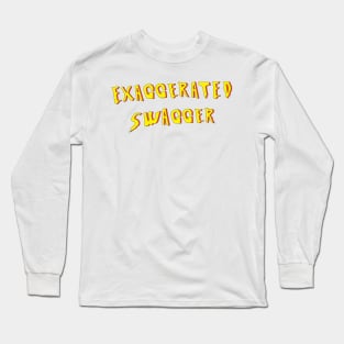 Full of Exaggerated Swagger Long Sleeve T-Shirt